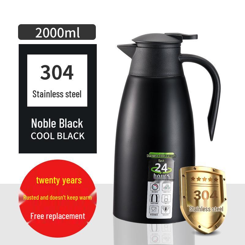 European Style Stainless Steel Vacuum Thermos Flask - Coffee Pot & Hot Water Bottle Gift