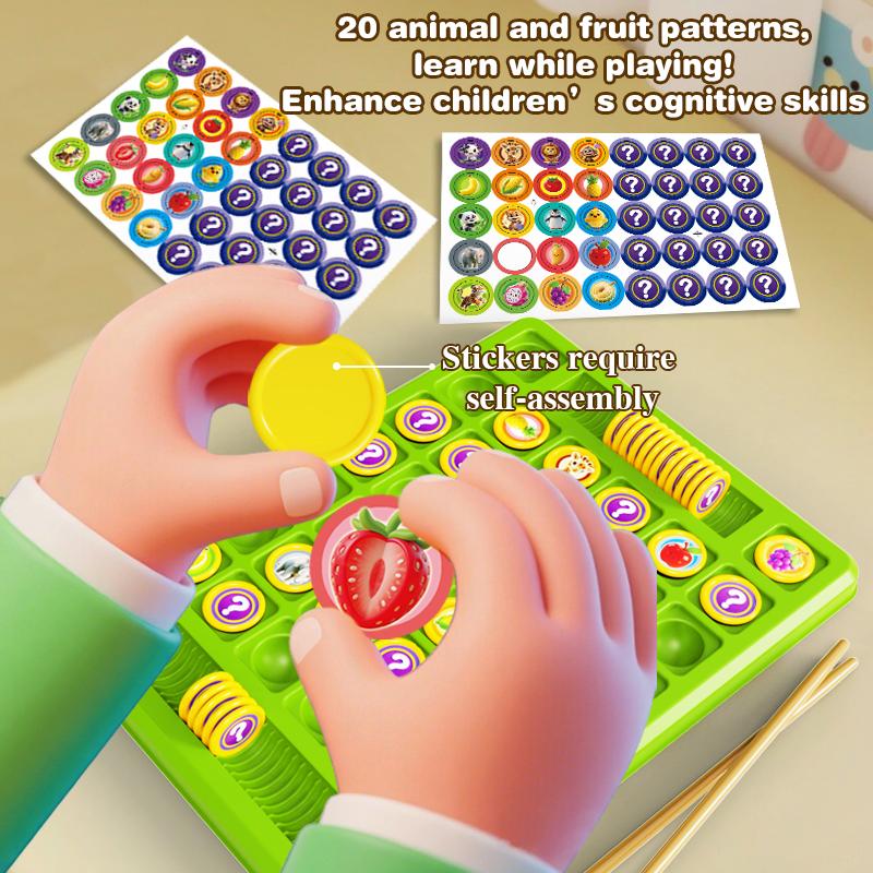Children'S Memory Battle Flip Chess Match Logic Thinking Parent Child Interaction Puzzle Exercise Board Game Toys