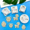 Cute Sheep Silicone Candle Mold With Cute Design Diy Suitable Handmade Crafts Candles Plaster Soap Home Decor