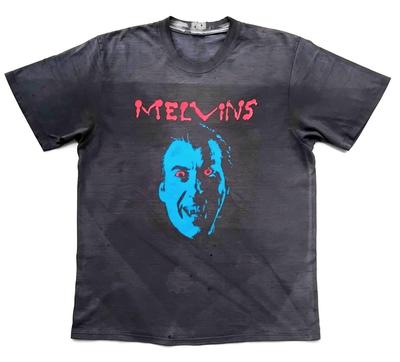 Vintage Thrashed Melvins Dracula Tee / Distressed / Grunge ERD/ Not Dry Rot