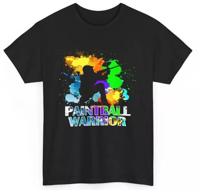 

Paintball Shirt Paintball Player Paintball Warrior Sports Lovers Tshirt Unisex T-Shirt - Men s Summer Cotton Graphic Tee S разноцветный