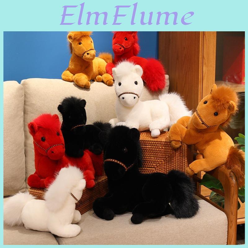 Peluche Anno del Cavallo con Imbottitura in Cotone 3D per le Celebrazioni del Capodanno Lunare