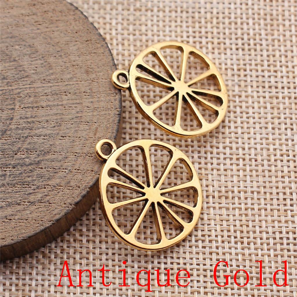 Food Fruit Shaped Charms Pendant For Bracelet Necklace Jewelry Making Craft Findings