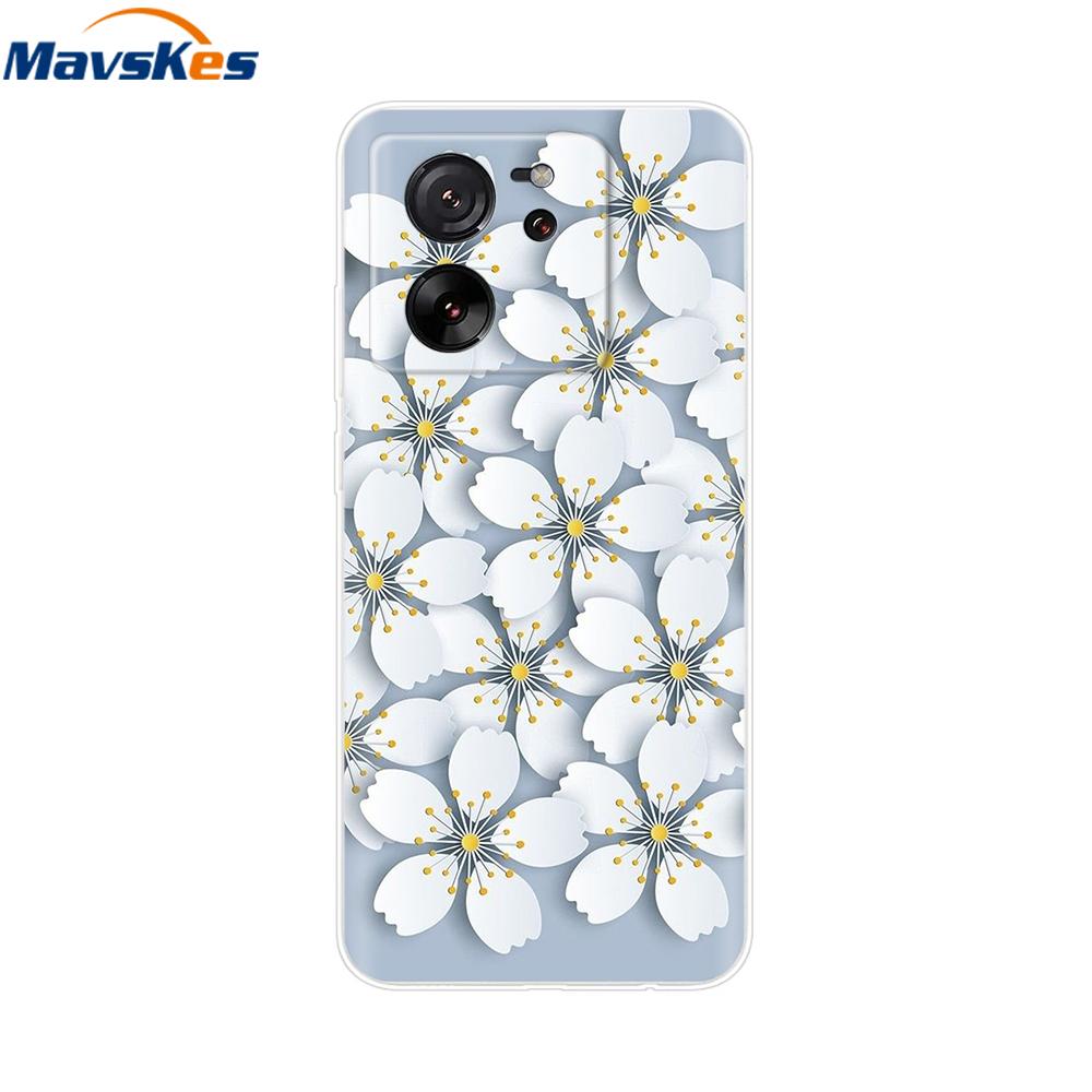 For Xiaomi 13T Pro 5G Case 13T 13 Soft Clear Silicone Bumper Phone Back Cover for Xiaomi 13 Lite 13T Pro Mi13T Shockproof Cases