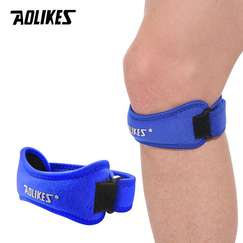 Supporto Ginocchiera Aolikes Stabilizzatore Per Corsa Escursionismo Tennis Salto Sollievo Dolore Artrite