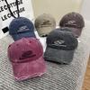 Hip Hop Peaked Hats Letter Embroidery Dad Tucker Hat Adjustable Denim Baseball Cap  for Men Women