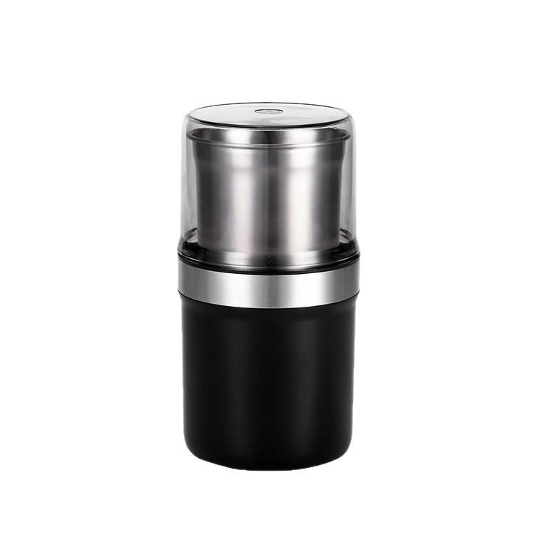 Multi-Functional Electric Grinder with Double Blade Cups for Coffee Beans and Grains