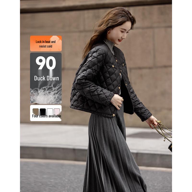 

Madeline Tweed 90% Duck Down Jacket for Women S