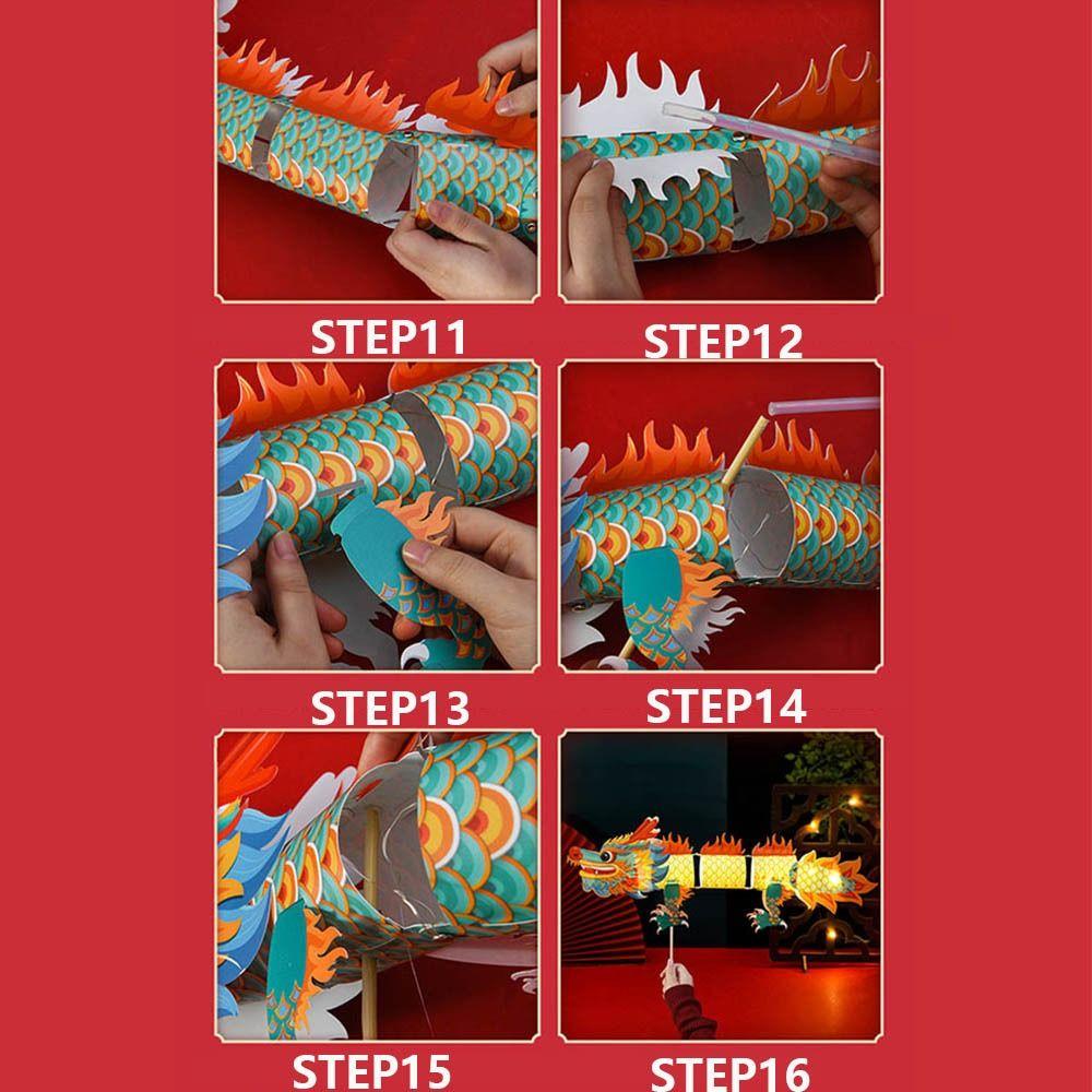 Handmade Mid Autumn Chinese Lantern Craft Kit Mid-Autumn Festival Lantern Children's Toys