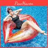 Red Lip Inflatable Float Bar For Adults Swimming Pool Party Photography Props Pvc Material