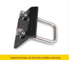 Tow Arm Hook Stabilizer: Anti-Shake and Noise-Reducing Fastener for American Square Mouth Towable RVs.