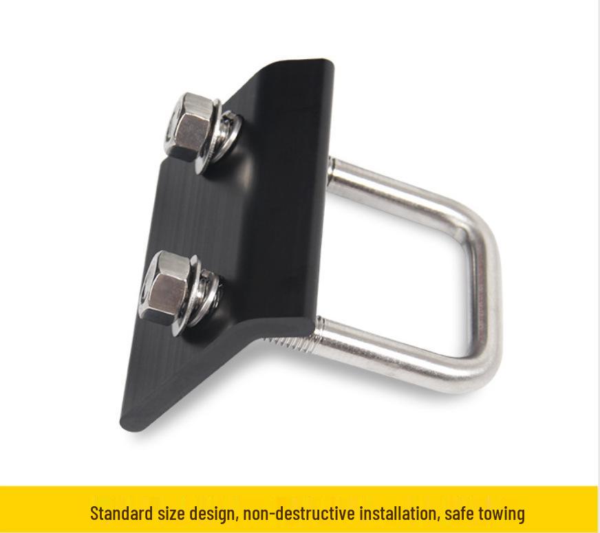 Tow Arm Hook Stabilizer: Anti-Shake and Noise-Reducing Fastener for American Square Mouth Towable RVs.