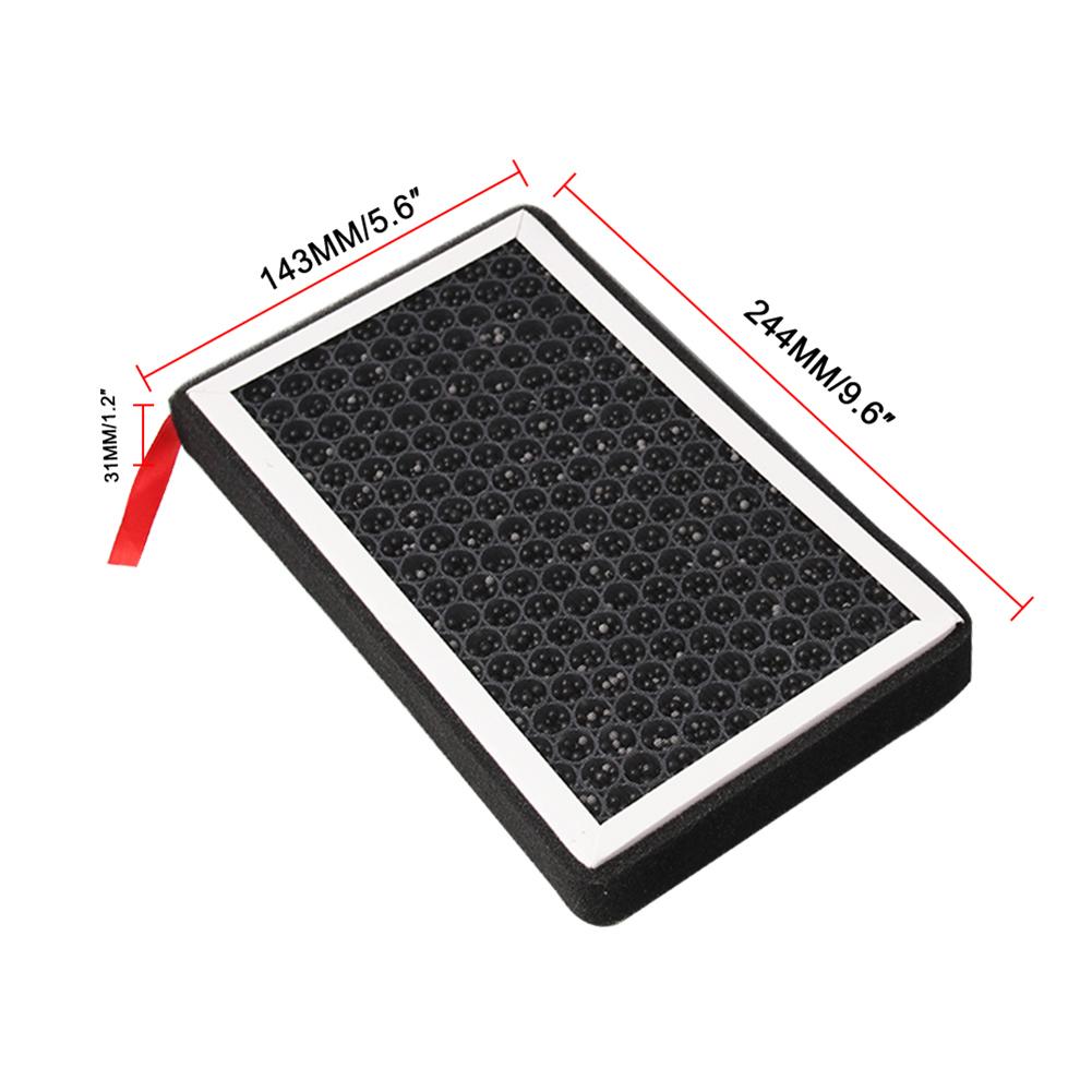 Air Filter HEPA Activated Carbon Air Conditioner Replacement Kit Air Intake Filter Replacement for Tesla Model 3 Y 2017-2023