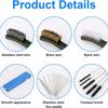 Steel Wire Brush Carburetor Cleaning Kit - Multi-Tool Set for Precise Cleaning