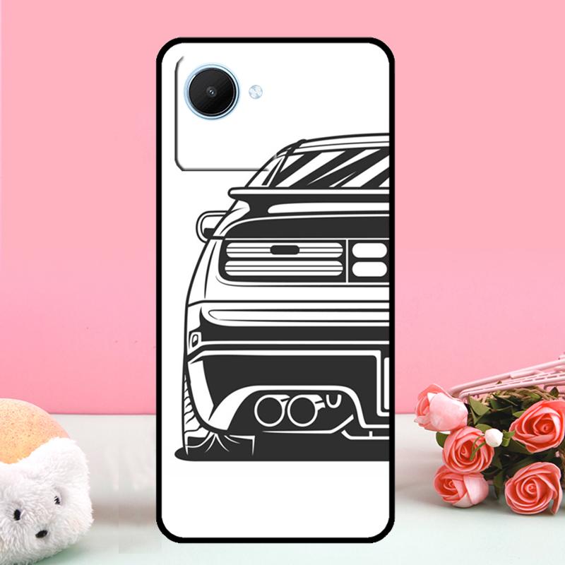 JDM Car For Realme 15 Pro GT7 10 11 12 13 14 Pro Plus C67 C65 C63 C61 C55 C53 C51 C35 C71 C75 Case