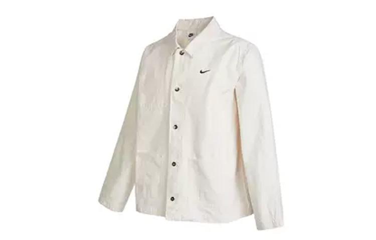 Nike Jackets Men s White Lapel Moderate Other DQ5185-030 XL