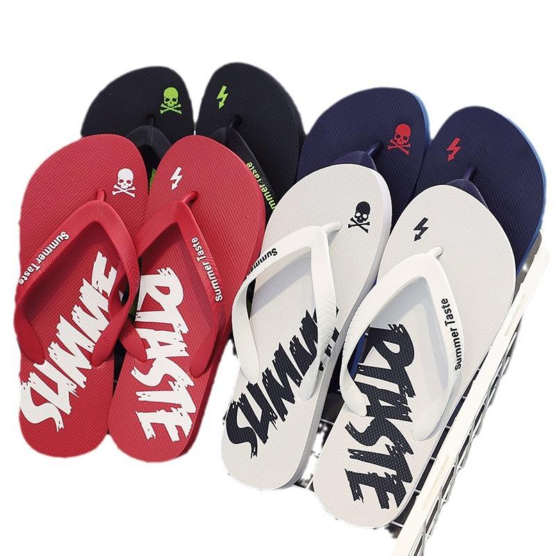 Flip-flops men's slippers beach shoes summer new outdoor wear personalized sandals men