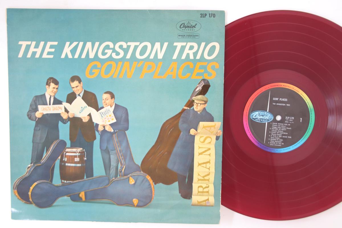 

LP Record KINGSTON - Goin Places 2LP170 CAPITOL Japan Folk Used