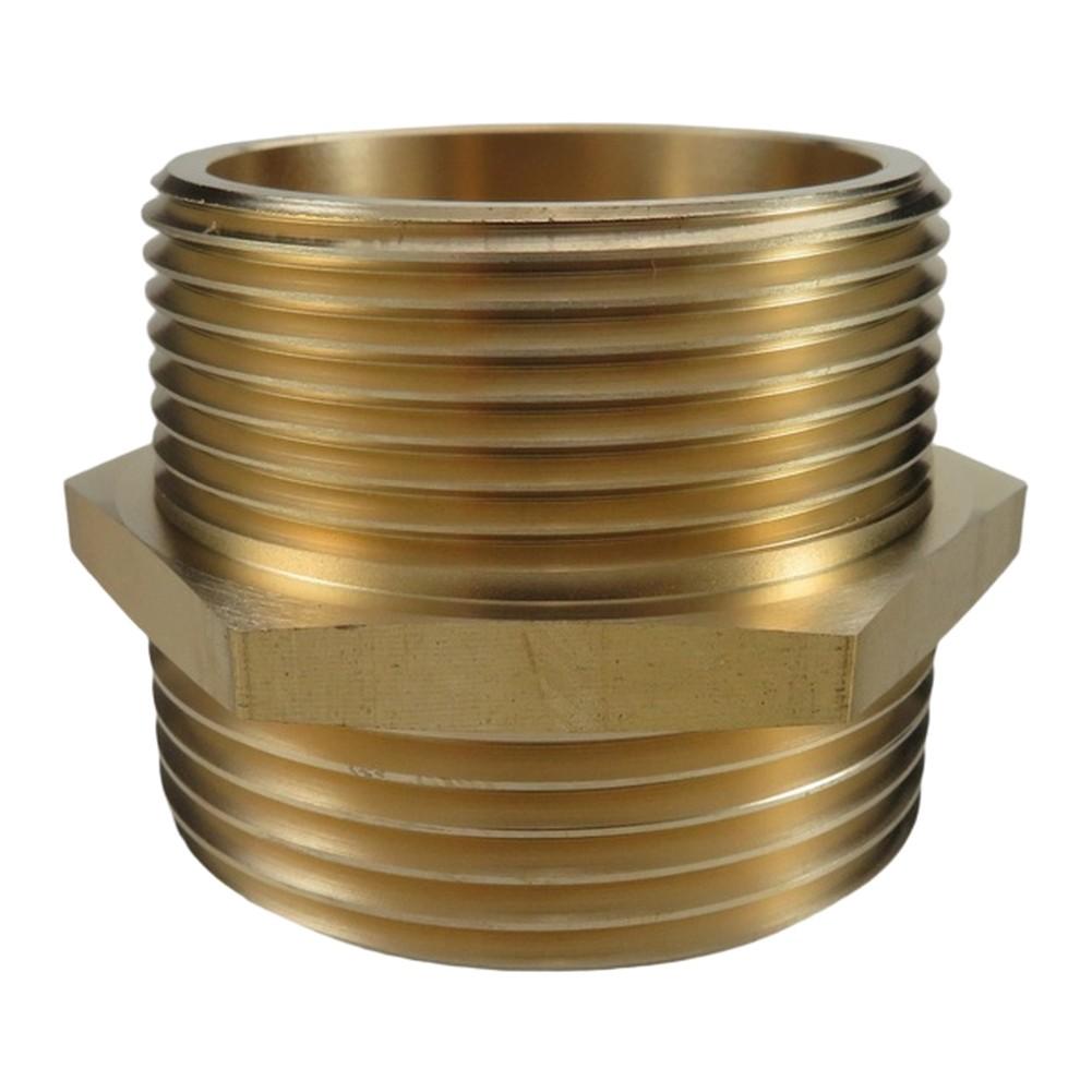 Hex Nipple Adapter Fire Hose Adapter NPT Male Thread Hexagonal Nipple Design Male-to-male Adapter For Fire Hoses