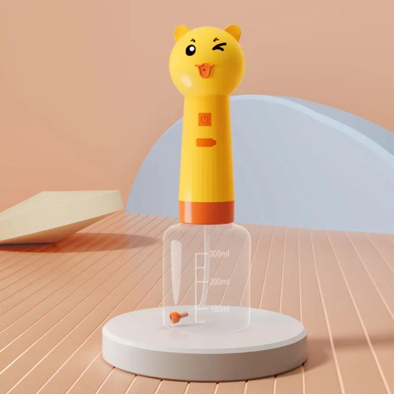 Automatic Pet Bath Bubble Machine USB Rechargeable Foaming Maker for Cats Dogs Grooming Tool