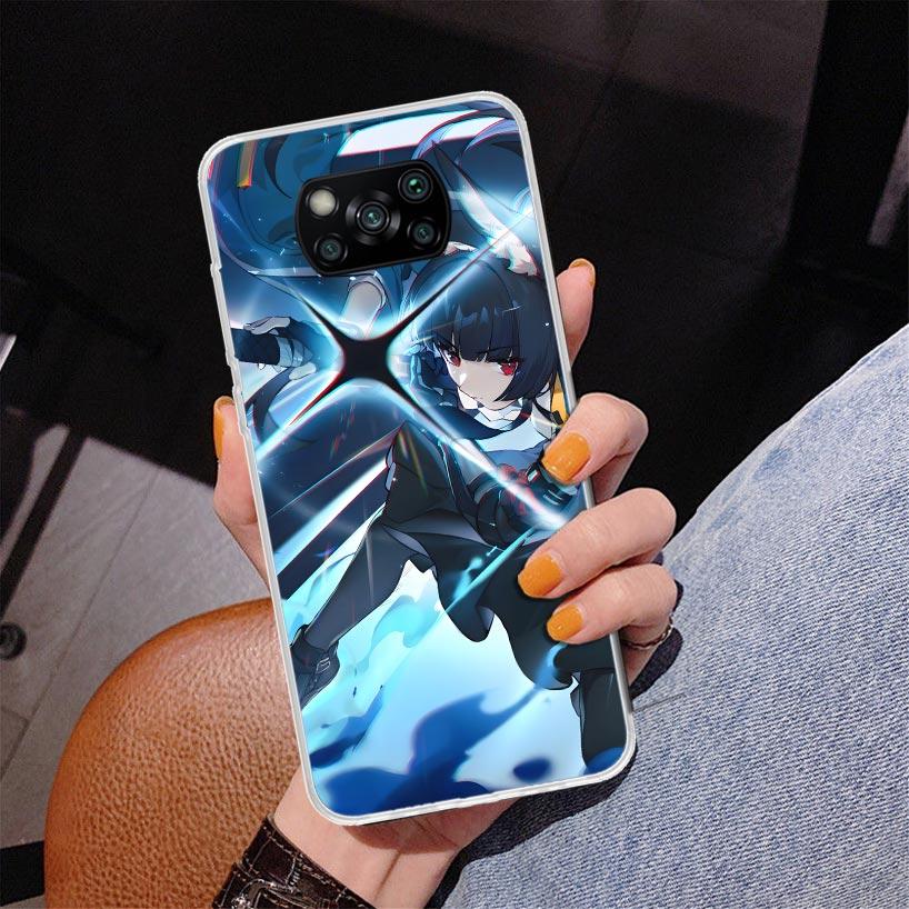 

Чехол для телефона Hoshimi Miyabi Zenless Zone Zero ZZZ для Xiaomi Poco X5 X6 X7 Pro X4 Gt F7 Ultra M8 M7 Redmi 15C 15 13C 13 12C 12 Uni Redmi 10A