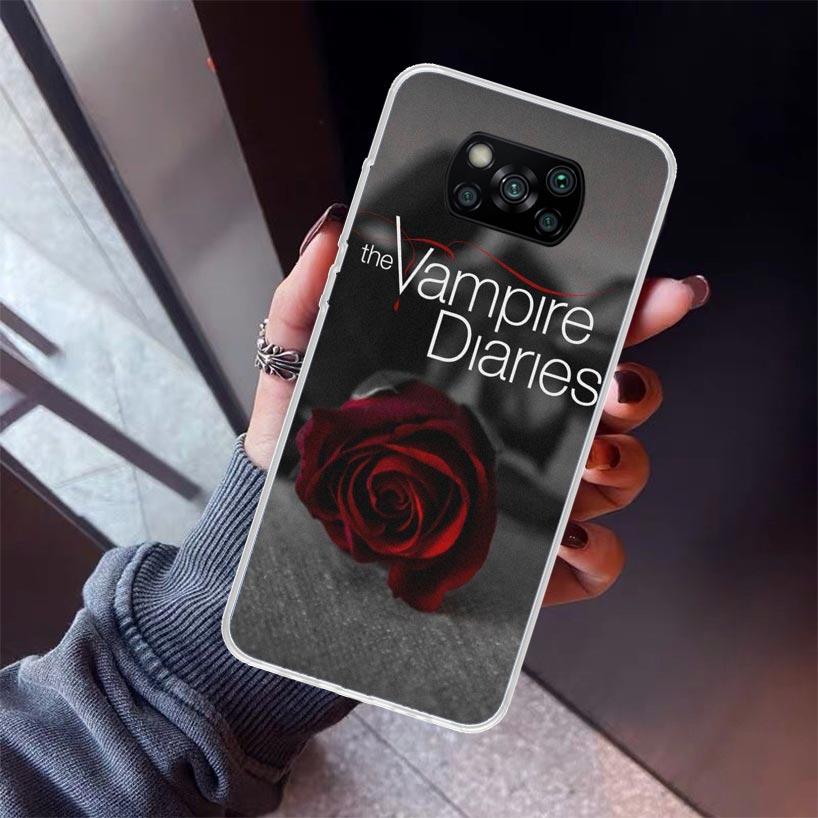 The Vampire Diaries Salvatore Phone Case for Xiaomi Poco F7 Ultra X7 X6 X5 Pro X4 Gt M8 M7 Redmi 15 15C 13 13C 12 12C Soft Cover