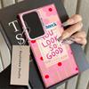 Creative Text You Look So Good Phone Cover Case for Samsung Galaxy S25 S24 FE S25Edge S23 S20 Plus S21 S22 S23 Ultra Note 20