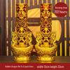 Smokeless Crystal Candle for Buddha Offerings, Housewarming, or New Year Celebrations - Windproof Red Butter Lamp