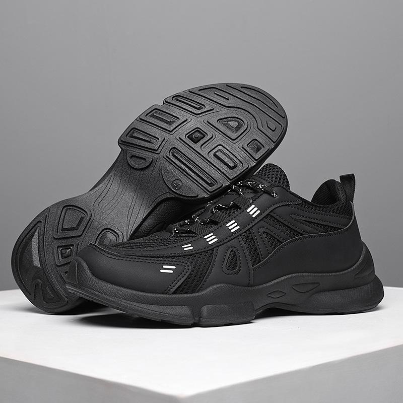 Walking Shoes Casual Sports Shoes Fashionable Versatile Flying Woven Mesh Breathable Non-slip Shoes