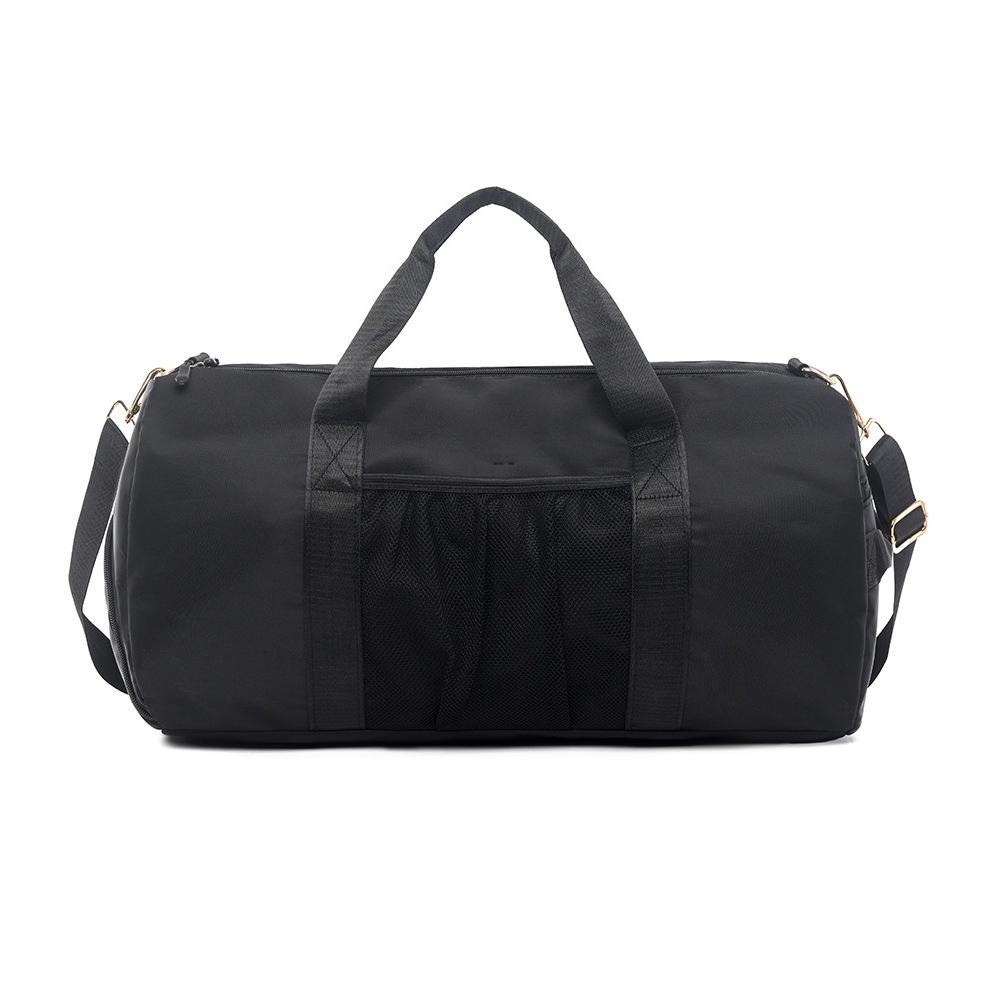 

Men s and Women s Large-capacity Shoes with Silo Style Portable Travel Bag Dry and Wet Separation Sports Gym Bag Can Be Used To Pull Rod чёрный