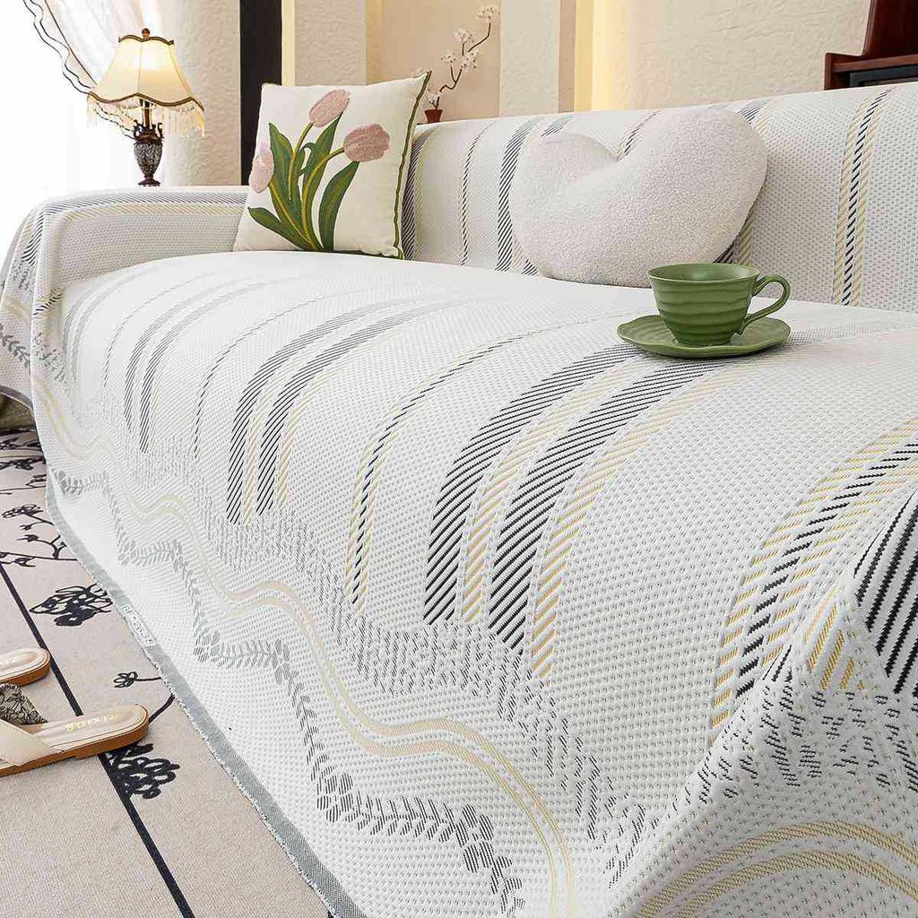 1PC Ice Silk Sofa Cover Cool Feeling Summer Sofa Cover Blanket Full Coverage Sofa Towel