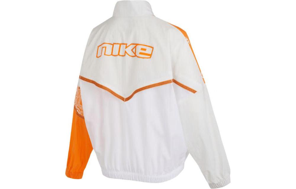 Nike Women'ss Colorblock Windproof Sport Jacket White FJ7728-030