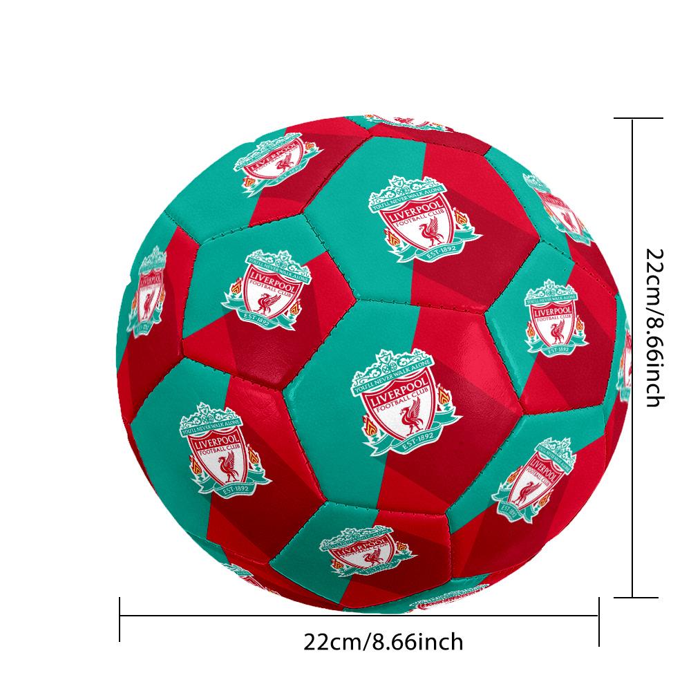 Liverpool Size 5 Football Machine-Stitched Indoor Outdoor Training and Matches Sports Enthusiast Gifts Perfect Gift for Friends Family