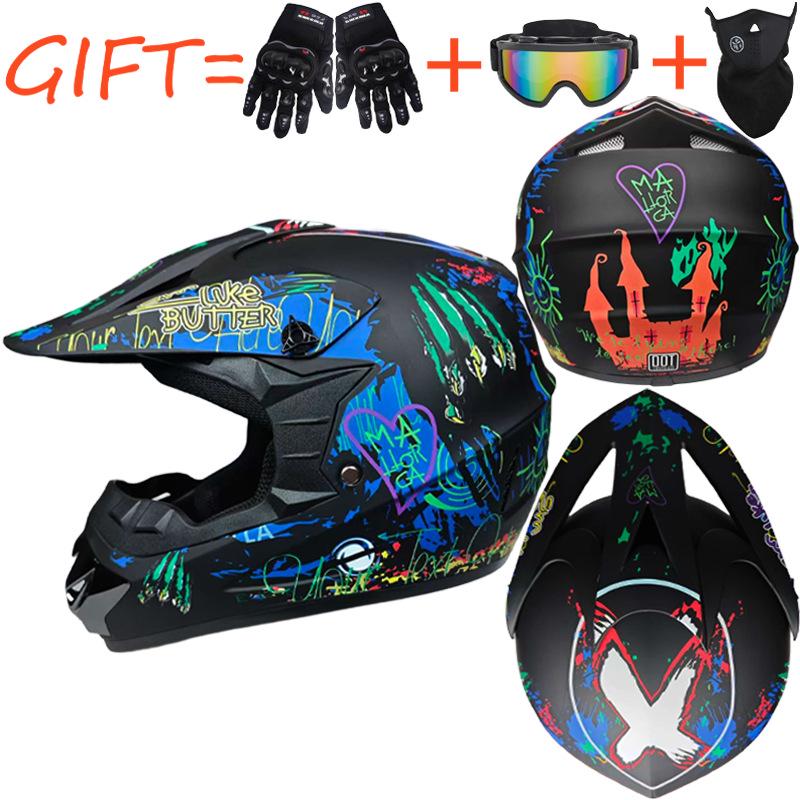 Unisex Four-Season Helmet Set: Off-Road Karting, Beach Car, Mountain Biking, Downhill