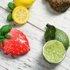 3D Pineapple Lemon Strawberry Fruit Refrigerator Sticker Resin Fridge Magnet Creative Family Gift Decoration Magnetic Sticker