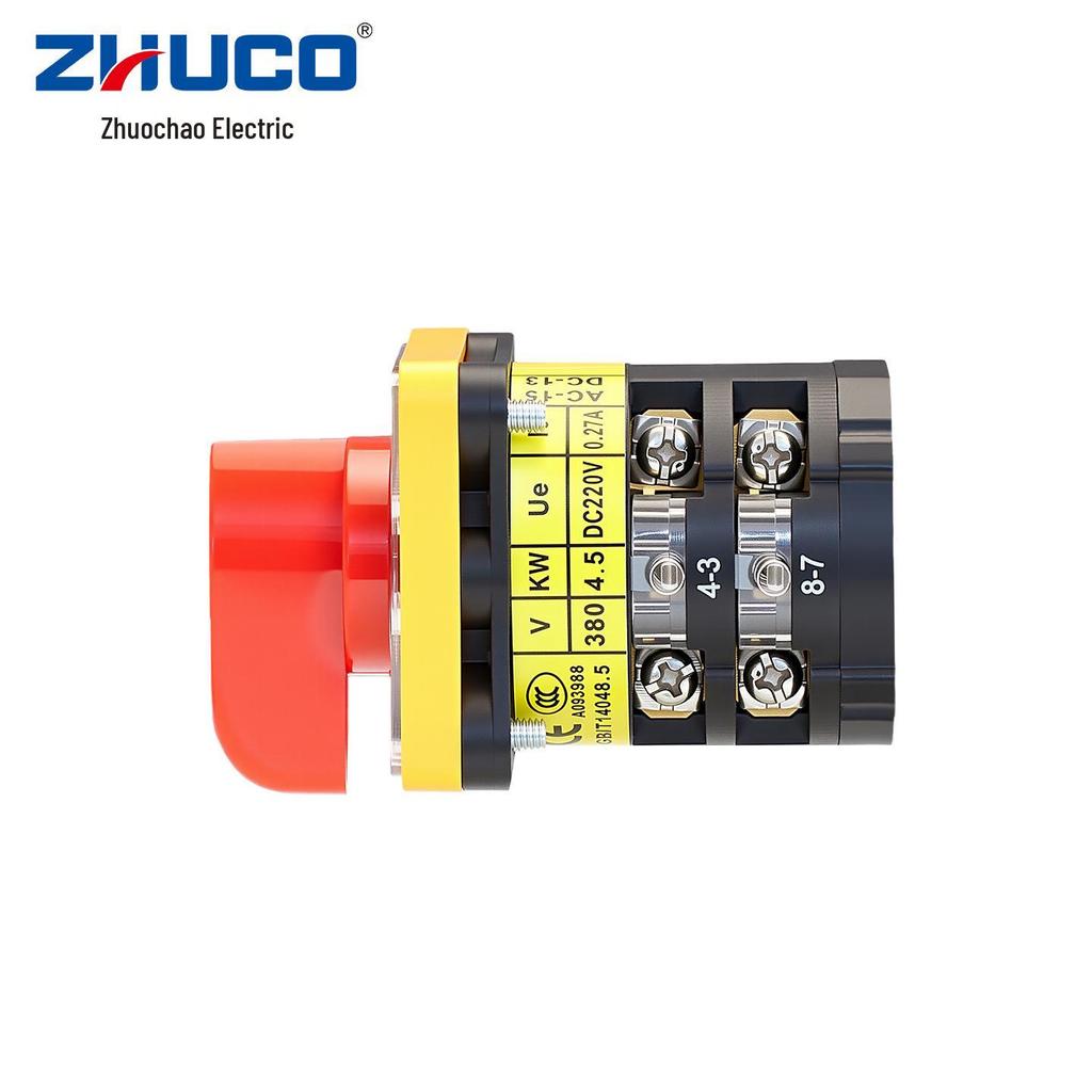 SZW25-48D/2 Universal 3-Position 2-Circuit Panel Milling Machine Changeover Switch