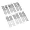 Slab Clamping Dogs for Woodworking Tools Stainless Steel Fastening Plate Clamp Tool for Accurate