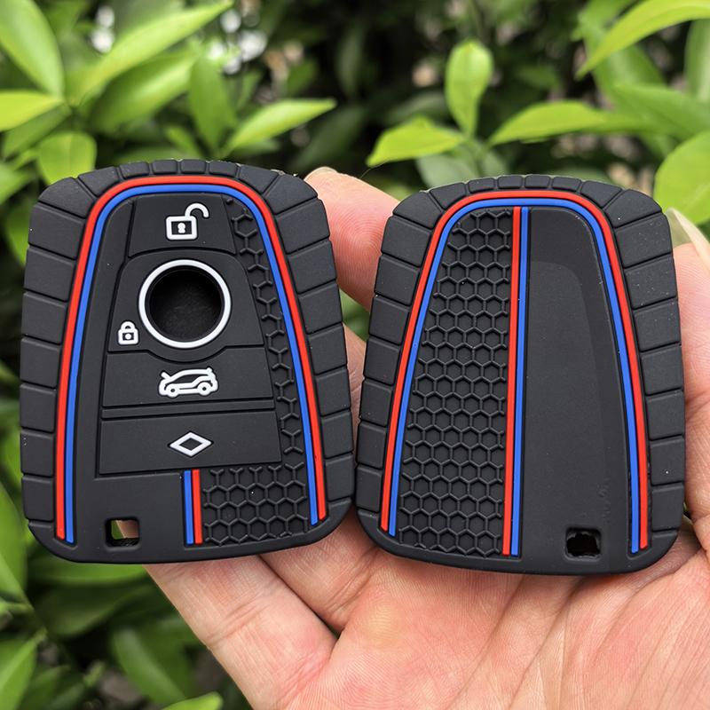 High Quality 4 Buttons Silicone Remote Control Car Key Protective Case Cover For - Bmw I3 I8 Series Car Accessories
