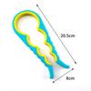 4-in-1 Flaschenöffner Multifunktions-Kunststoff-Glas- und Flaschenöffner Rutschfestes Küchenwerkzeug für Dosen und Deckel