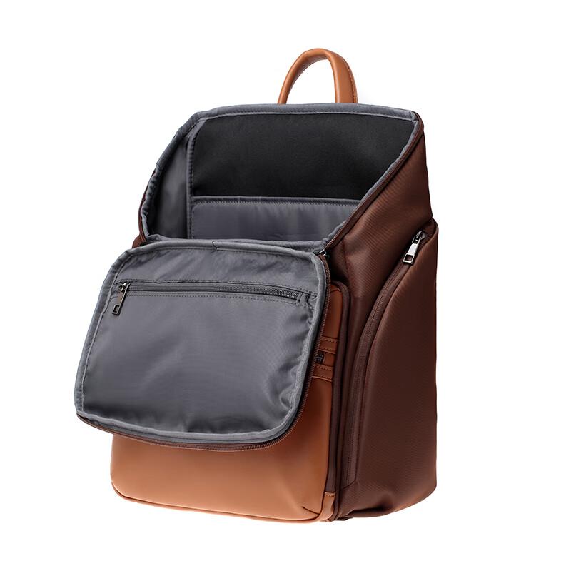 Crown E-P1131S Leather Backpack