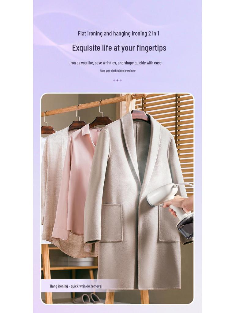 Compact Folding Handheld Electric Iron for Cross-Border Use