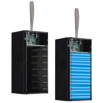 Abnehmbare Y Powers Bank Boxen 28x18650 Batterie Schneller Ladegeräte Äußere Fall Shells Ladegeräte Fall (Batterie nicht im Lieferumfang enthalten)