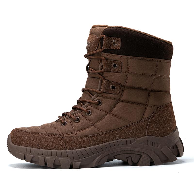 Men's Tactical Boots Ankle Outdoor Hiking Desert Boots Sports Climbing Shoes Military Work Waterproof Work Safety Hunting Shoes