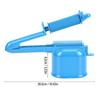 Ergonomic Handle Hair Dye Cream Applicator Roller Comb Hair Dye Applicator Brush  Home Use