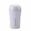 420ml Capacity Coffee Cup Flip Lid Vacuum Tumbler Creative Water Bottle  Travel