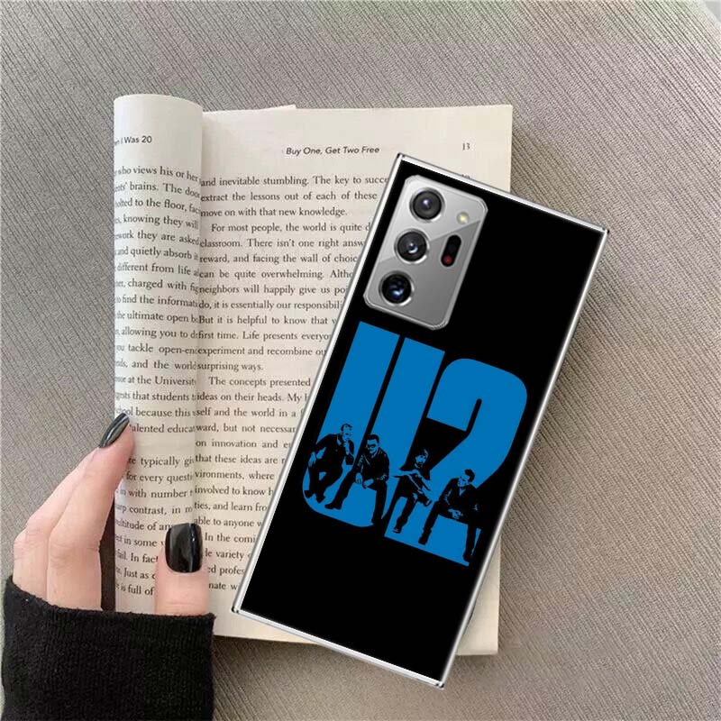Band U2 Phone Case For Samsung Galaxy S25 Edge S24 S23 FE S22 S26 Ultra S21 S20 S10 Plus Capa Soft