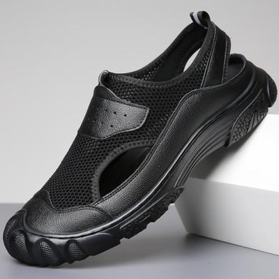 High Quality Summer New Sandals Men Outdoor Toe Wrap Sandals Casual Shoes Comfortable Fashion Beach Shoes Sports Hiking Sandals