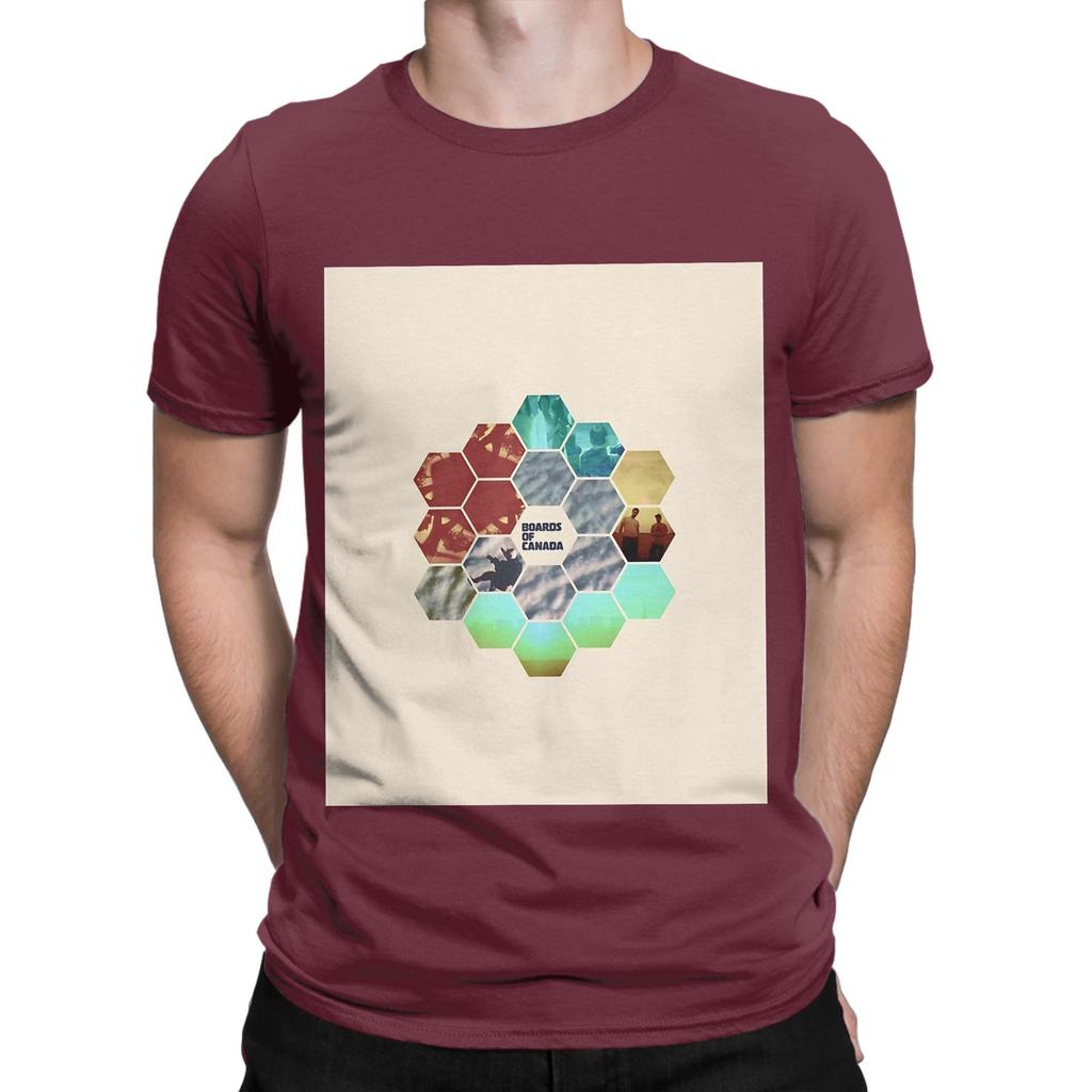 Boards of Canada Hexagon Sun Funny Graphic 100 Cotton TShirt Boards of Canada Tops Tees For Unisex