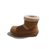 Retro Platform Snow Boots Women's New Velvet Warm Comfortable Non-slip Short Cotton Shoes
