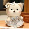 Liebliches Mädchen Herz Bär Plüschtiere Kawaii Stofftiere Weiche Babyschlafpuppe Valentinstagsgeschenk Für Selfie-Requisiten